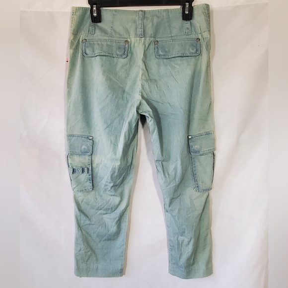 NWT ALICE + OLIVIA STACEY BENDET NATURALLY DISTRESSED STRETCH SIZE 4 MSRP $245 - Picture 6 of 10